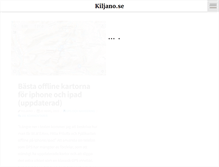 Tablet Screenshot of kiljano.se